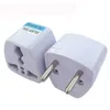 Universal au US UK till EU AC Power Plug Travel Adapter Outlet Converter Socket för resenär eller hemanvändning Socket XBJK2006196Y