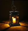 4pcs Waterproof LED Solar Garden Light Flickering Flameless Candle Outdoor Lighting Hanging Smokeless Solar Lantern for Camping