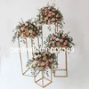 New Candle flower Wall backdrop stand Birthday Double Rod Backdrop Pipe And Drape big flower vase stand For Wedding best0085