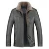 new big plus size 10XL 9XL 8XL sheepskin coat men genuine leather mens jacket High quality Thicken locomotive leather jacket