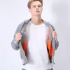 남자 재킷 mens 재킷 단색 반사 방수 방수 힙합 스트리트웨어 스케이트 보드 코트 밤 빛나는 상위 아시아 크기