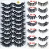 2019 NEW Full Volume 10 pairs Mink Eyelashes 3D Natural False Eyelashes Mink Lashes Soft Eyelash Extension Makeup Kit Cilios7151384