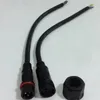 3 o pino do núcleo de arame UV tira conduzida conector 3pin fio tranças 3 X 0,3 (mm2) 50pairs / lote preto grátis