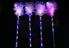 Party Light-up Bacchetta magica Glow Stick Witch Wizard Chiaro a forma di cuore Bacchette Led Rave Toy Ottimo per compleanni Princess Dress Up Puntelli Bomboniere