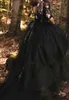 Black High Low Girls Pageant Dresses 2019 Fashion Half Sleeve Lace Crystals Belt Prom Dress Party Gowns Flower Girl Dress Custom S9396763