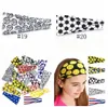 2020 Baseball Sports Headband Women Men Softball Football Team Hair Bands Sweat Headbands Yoga Fitness Scarf Sport Towel 20 styles