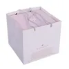 Цветочная подарочная коробка DIY Cube форма подарочная коробка Инновационная годовщина на день рождения свадьба свадьба валентинок свадьба