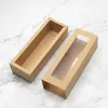 Gift Wrap 10pcs Macaron Box With Window Paper Macarons Packaging Cookie Containers Wedding Birthday Party1