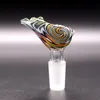 Beautiful Glass Bowl Bongs Water Smoking Pipes Hookahs With 14mm 19mm For Bubbler And Ash Catcher