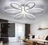 Modern Minimalism LED Pendant Lamps lighting Aluminum Flower Led Ceiling Light Fixture for Living Room Dining MYY