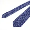Zupełnie nowe męskie kwiecsze krawaty na dekolt dla mężczyzny swobodny bawełniany krawat chudy ślubne krawat