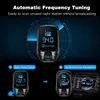 1.8" TFT Display Bluetooth 4.2 FM Transmitter Radio Adapter Car Receiver Handsfree Calling 3 USB Port with QC3.0 Fast Charge