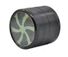 새로운 연기 연삭기 4 층 직경 50mm 바퀴 성형 알루미늄 합금 연기 연삭기 뜨거운 판매
