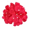 Hydrangea head 50 pieces 6 stems with hydrangea decorate for flower wall fake flowers diy home decor242H