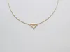 1 small hollow Geometric triangle necklace simple polygon geometry V female male iron lucky woman mother men039s family gifts j6427639