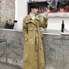 2019 New Irregular Drawstring Long Trench Coat Men Spring Autumn Casual Loose Coat Mens Lace Up Patchwork Trench DS50765