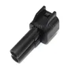 Black Electrical 2 Way Ev6 Fuel Injector Connector For Car