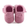 DHL 50PAIR PU SUEDLEATHER NEWBORN BRAND BABY SHOES MOCCASINS BEBES SUED LEATHER Baby Fringe Moccasins Non-Slip First Walkers