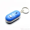 Key Finder LED Anti Lost Sensor Alarm Toetsen Ketting Whistle Locator Zoek alarmtracker flitsende piepende externe sleutelring 0043560356