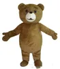 2020 Rabattfabrik Försäljning TED Costume Teddy Bear Mascot Kostym Gratis Shpping