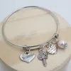 Nieuwe Collectie Rvs Sieraden Uitbreidbaar Bangle Armband Huwelijkscadeau Bruidsmeisje Armband Bruidsmeisje Geschenken Sieraden