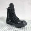 2021 Spring Canvas Boots Female Black White Platform Boots Comfortable Women's Ankle Boots 9#20/20d50