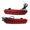 2PCS LED Reflector Lamp Rear Fog Lamp Bumper Light Brake Light For Infiniti QX70 2013 2014 2015 2016 2017 2018