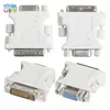 DVI 24 + 1 24 + 5 till VGA Adapter Dual Monitor Connector VGA till DVI Converter Adapter Adapter Connector 300PCS / Lot