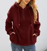 Sweats à capuche européens automne et hiver mode poche zippée barboteuse blouse pull en peluche soutien lot mixte