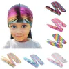 Laser Silk Cap pirata crianças Meninos menina Durag Bandana Hat Enrole Long Tail Headwear islâmica Scarf Doo Rag Chemo Skully Hat Turban