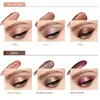 6pcs Eleganz Schimmer Glitzer Flüssigkeit Lidschatten Set Glitzer Glühen 6 Farben Pracht flüssiges Lidschatten -Kit leicht zu tragen4472605