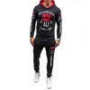 Zogaa 2018 Spring Men Track Suits Leisure Sportswear Man Man Solid Tracksuits العلامة التجارية البيضاء السوداء اللياقة