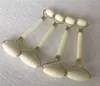 Dropshipping Portable Pratical White Jade Roller Healthy Face Body Head Foot Natur Beauty Tools I lager