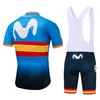 2020 sommer TEAM Radfahren JERSEY Quick Dry Ropa Ciclismo Herren Fahrrad Kleidung 9D GEL Atmungsaktive Pad Bib Short Sets men9996510