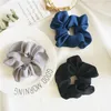 اكسسوارات للشعر الأقواس الكبيرة scrunchies الحرير ذيل حصان حامل عصابات مطاطا bowknot علاقات scrunchy