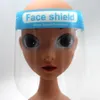 الأطفال الأطفال السلامة faceshield شفافة كامل الوجه غطاء فيلم واقية أداة مكافحة الضباب الوجه درع مصمم أقنعة أدوات RRA3045