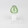 Dual-Size Dry Herb Bowl with Ash Catcher for Glass Bongs - 14mm/18mm Nails