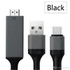 USB 3.1 Type C to HDMI 2m Cable Adapter Converter Ultra HD 1080P 4k Charging HDTV Video Cable for Samsung S10 60PCS