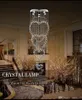 Modern Luxury LED Crystal Ceiling Lights Heart Rain Drop Chandeliers K9 Crystal Ball Taklampa DIA 19.7 * H74.6INCH