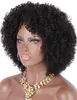 الباروكات الدانتيل الجبهة القصيرة بوب الباروكات 150 ٪ Afro kinky مجعد البشر البسكاني مسبقا مبيضة مبيضة remy mongolian الشعر البشري