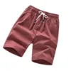 Aptidão que funciona Shorts 2020 Summer Fashion Pure Color Casual treino Shorts com cordão esporte para homens