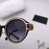 Großhandel-neue Modedesigner-Sonnenbrille 4342 Metall runder Rahmen Retor-Stil UV400-Schutz Outdoor-Brillen Top-Qualität