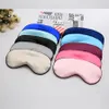 Silk Rest Sleep Eye Mask Imbottito Ombra Cover Travel Relax Blindfolds Eye Cover Mascherina per dormire Cura degli occhi Strumenti di bellezza RRA814