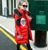 Teenage Girls 2019 New Black Red Thick Coat Winter Clother Cor Mike Size 6 7 8 9 10 11 12 13 14 년 아이 다운 재킷 1868461