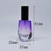 10ml bouteilles de parfum en verre coloré vaporisateur rechargeable atomiseur bouteilles de parfum de voyage bouteille d'emballage expédition rapide F2246