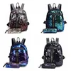 Mermaid Backpacks Glitter School Bag Backpack Sequins Bookbags Fashion Handbag Outdoor Travel Shoulder Knapsack With Pencil Case B4225