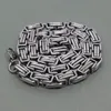 12MM / 15MM Enorme 316L RVS Byzantijnse Box ketting mannen sieraden Silver, 24 inch Lengte