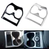 ABS Carbon Fiber Water Cup Holder Frame Trim Cover Sticker Styling For Nissan X-Trail T32 X trail Rogue 2014 2015 2016 2017 2018