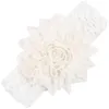 Europa Baby Girl Flower Headband Infant Kids Princess Headwrap Ornamenti elastici fatti a mano Fascia per capelli Accessori per capelli per bambini 10 colori 14603