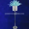 new style Candle Wall Birthday Double Rod Backdrop Pipe And Drape flower vase For Wedding best1100